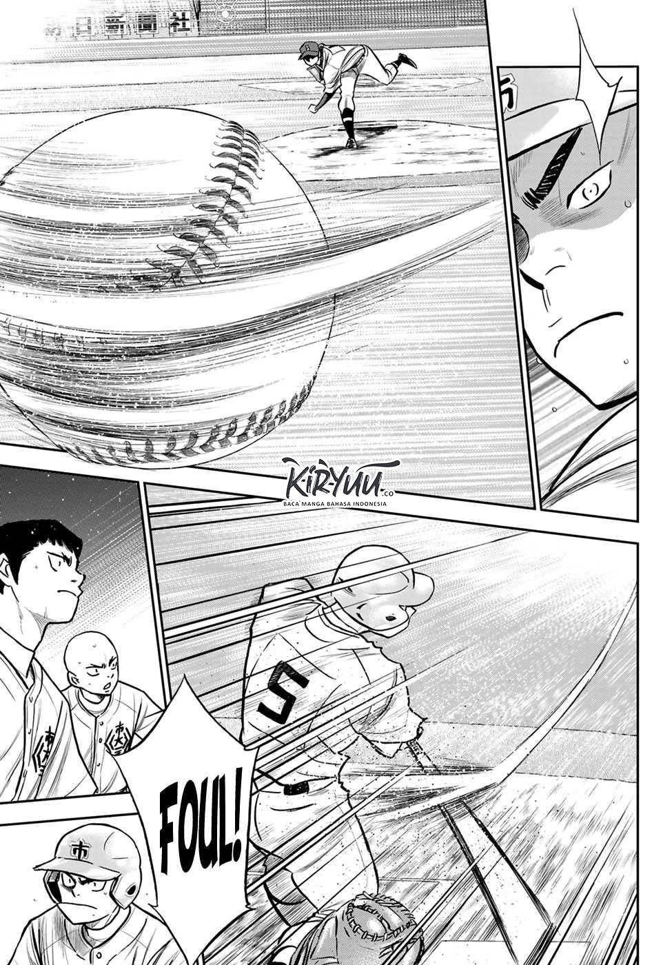 Diamond no Ace Act 2 Chapter 225 - halaman 9