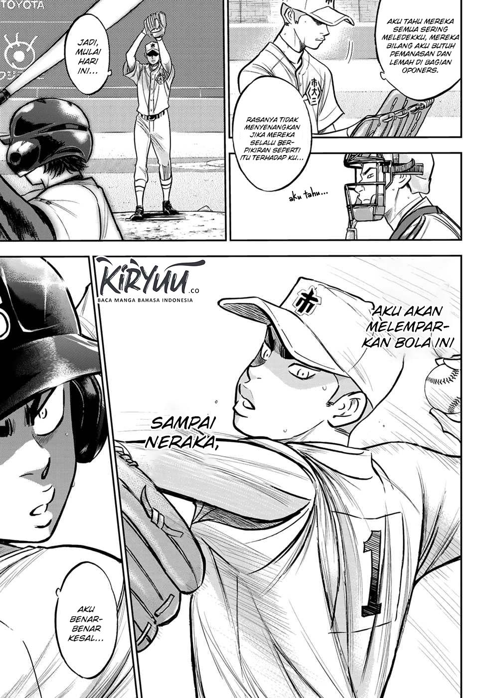 Diamond no Ace Act 2 Chapter 226 - halaman 9