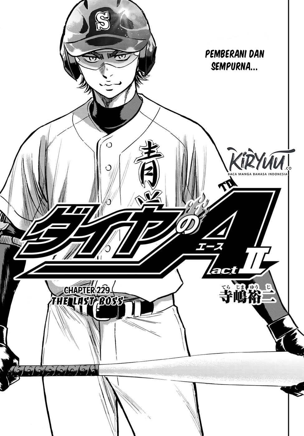 Diamond no Ace Act 2 Chapter 229 - halaman 2