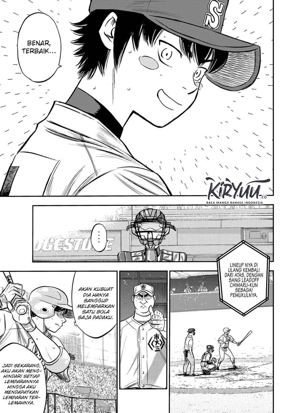 Diamond no Ace Act 2 Chapter 230 - halaman 12