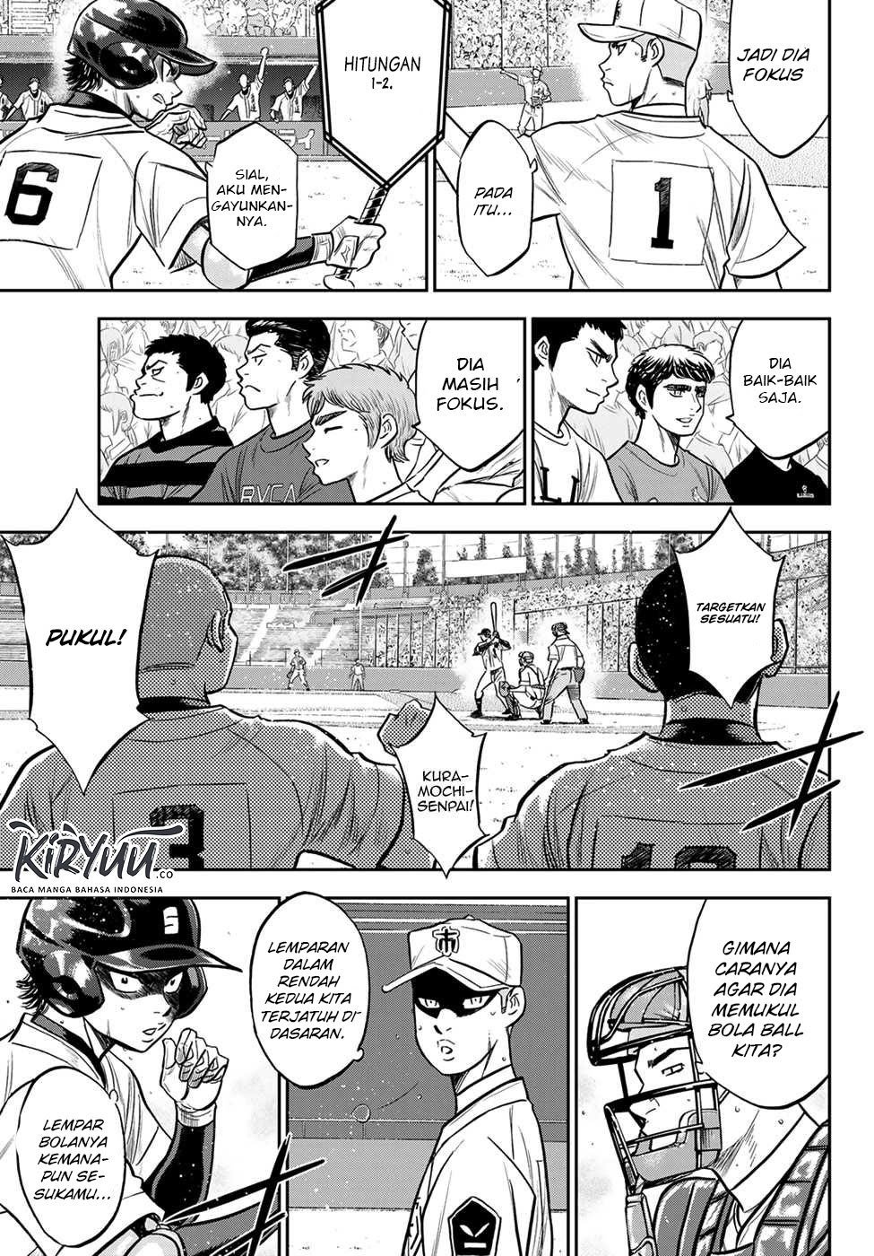 Diamond no Ace Act 2 Chapter 232 - halaman 10