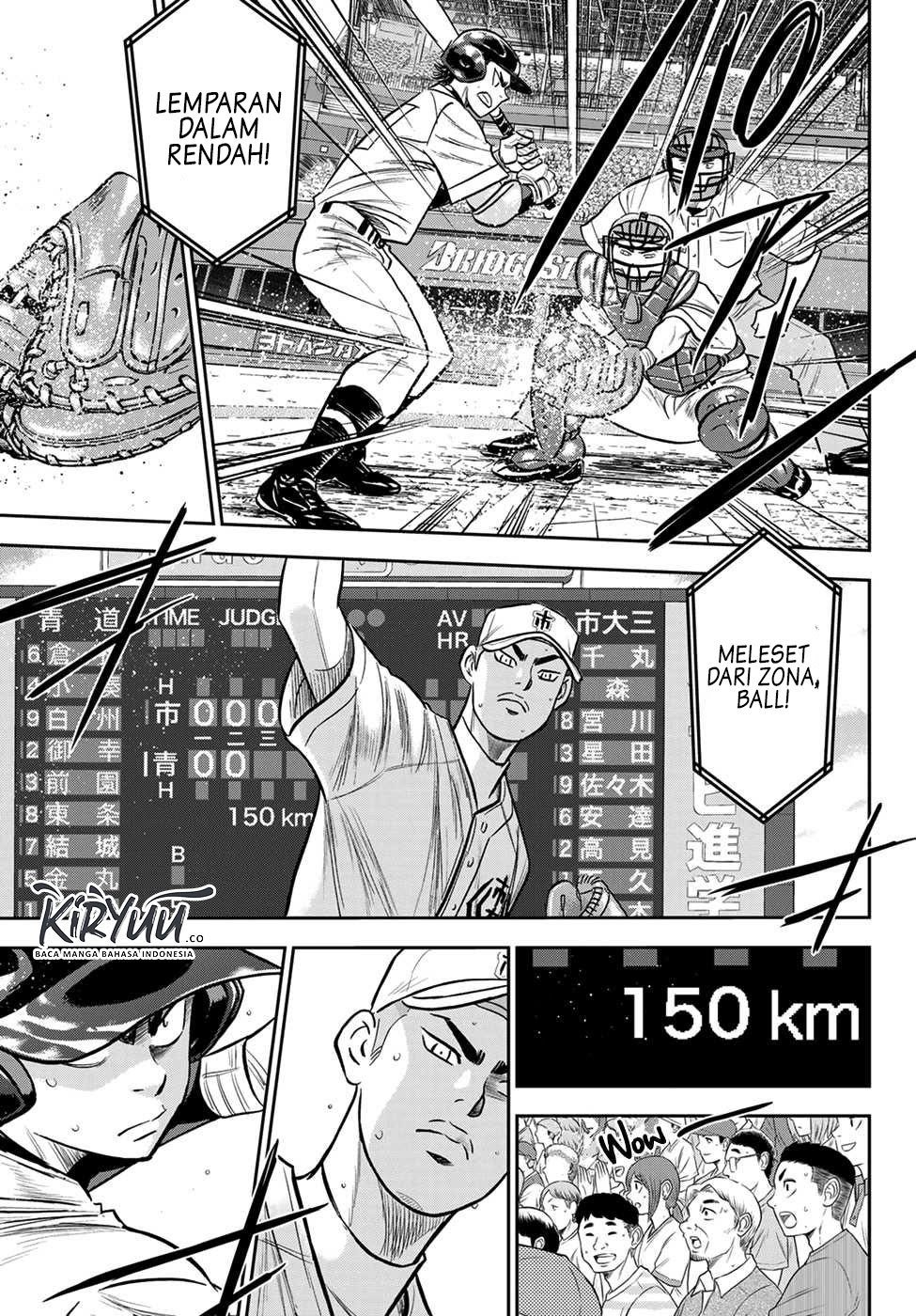 Diamond no Ace Act 2 Chapter 232 - halaman 8