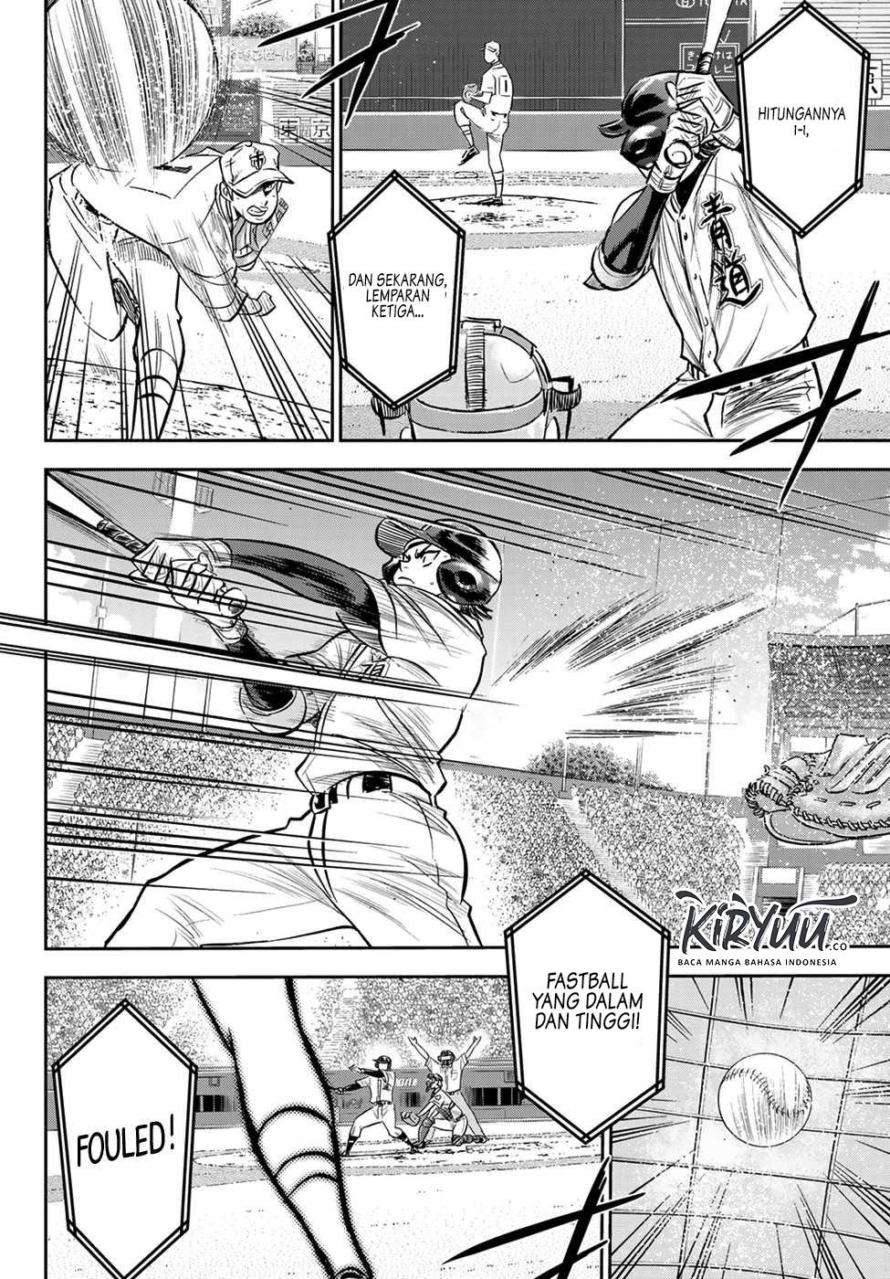 Diamond no Ace Act 2 Chapter 232 - halaman 9