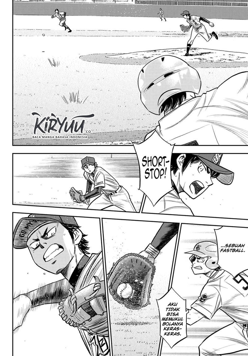 Diamond no Ace Act 2 Chapter 233 - halaman 17