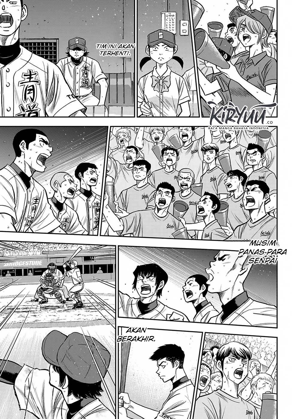 Diamond no Ace Act 2 Chapter 240 - halaman 9