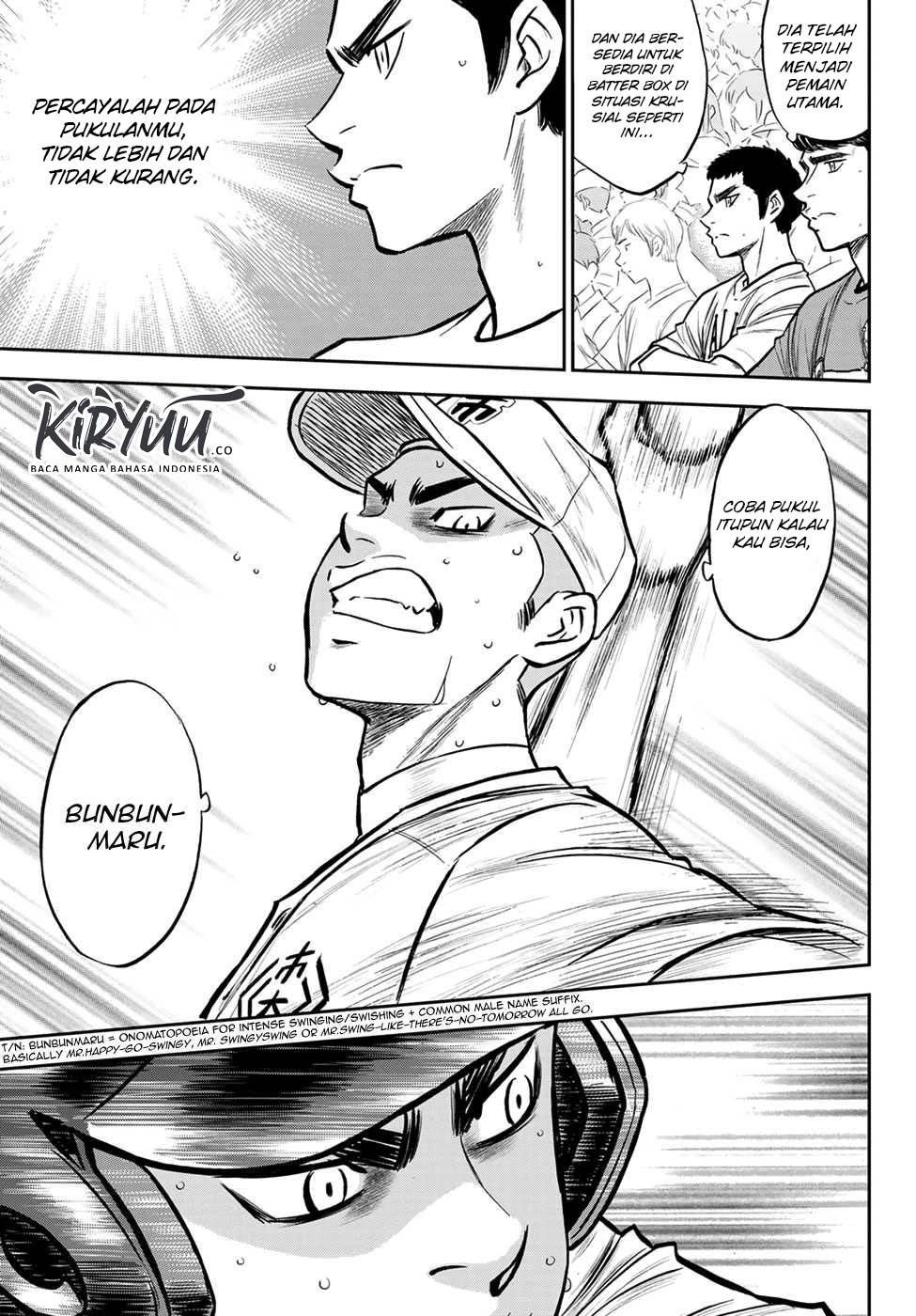 Diamond no Ace Act 2 Chapter 241 - halaman 9