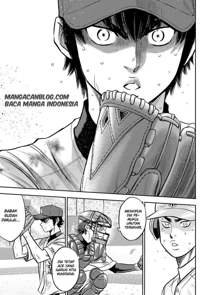 Diamond no Ace Act 2 Chapter 243 - halaman 9