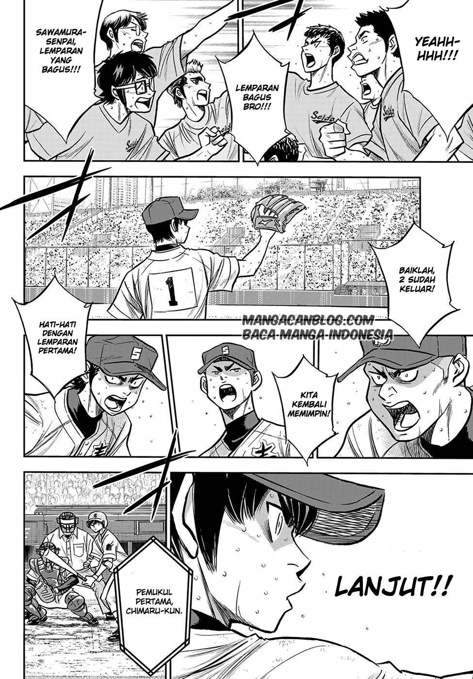 Diamond no Ace Act 2 Chapter 244 - halaman 13
