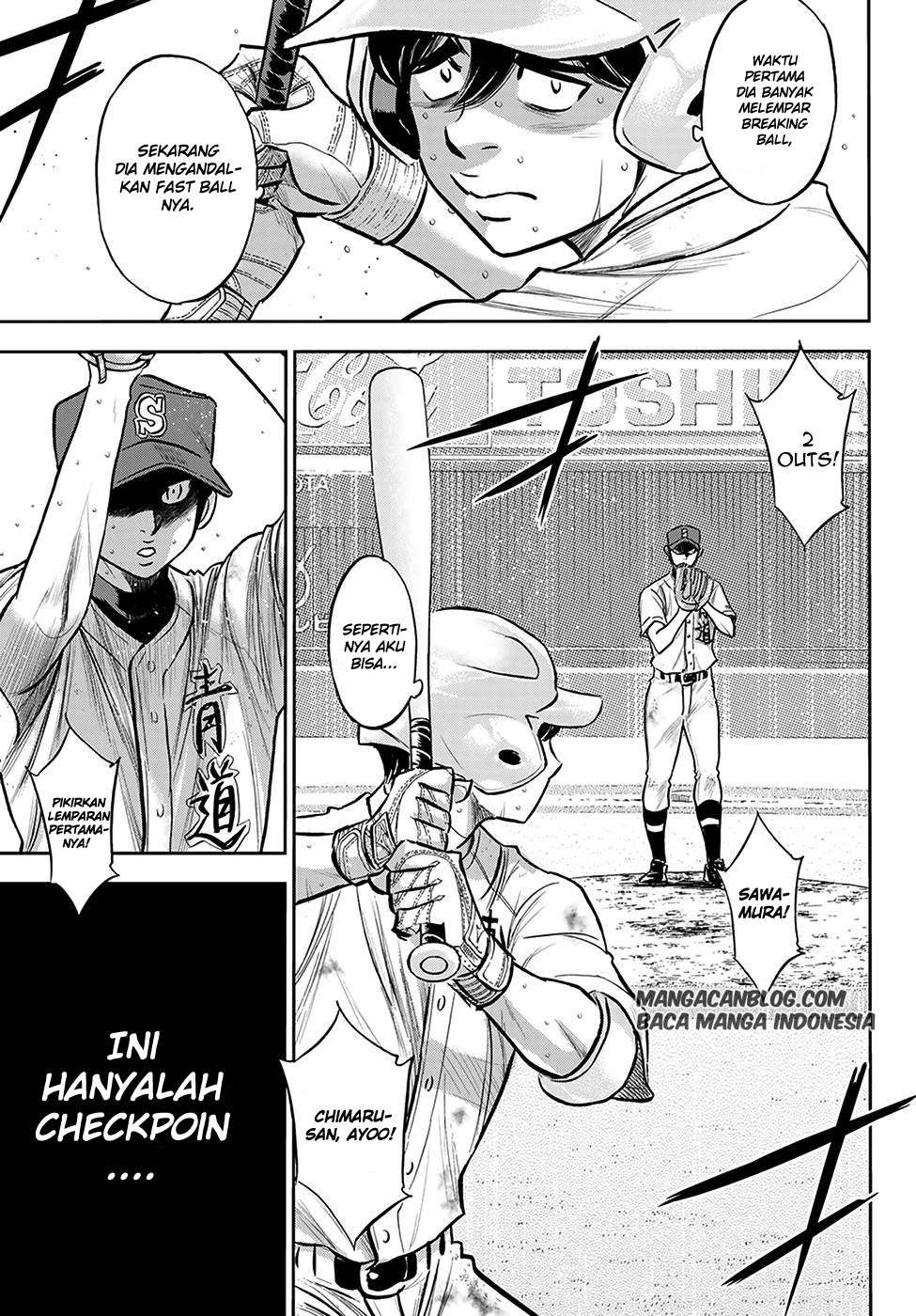 Diamond no Ace Act 2 Chapter 244 - halaman 14