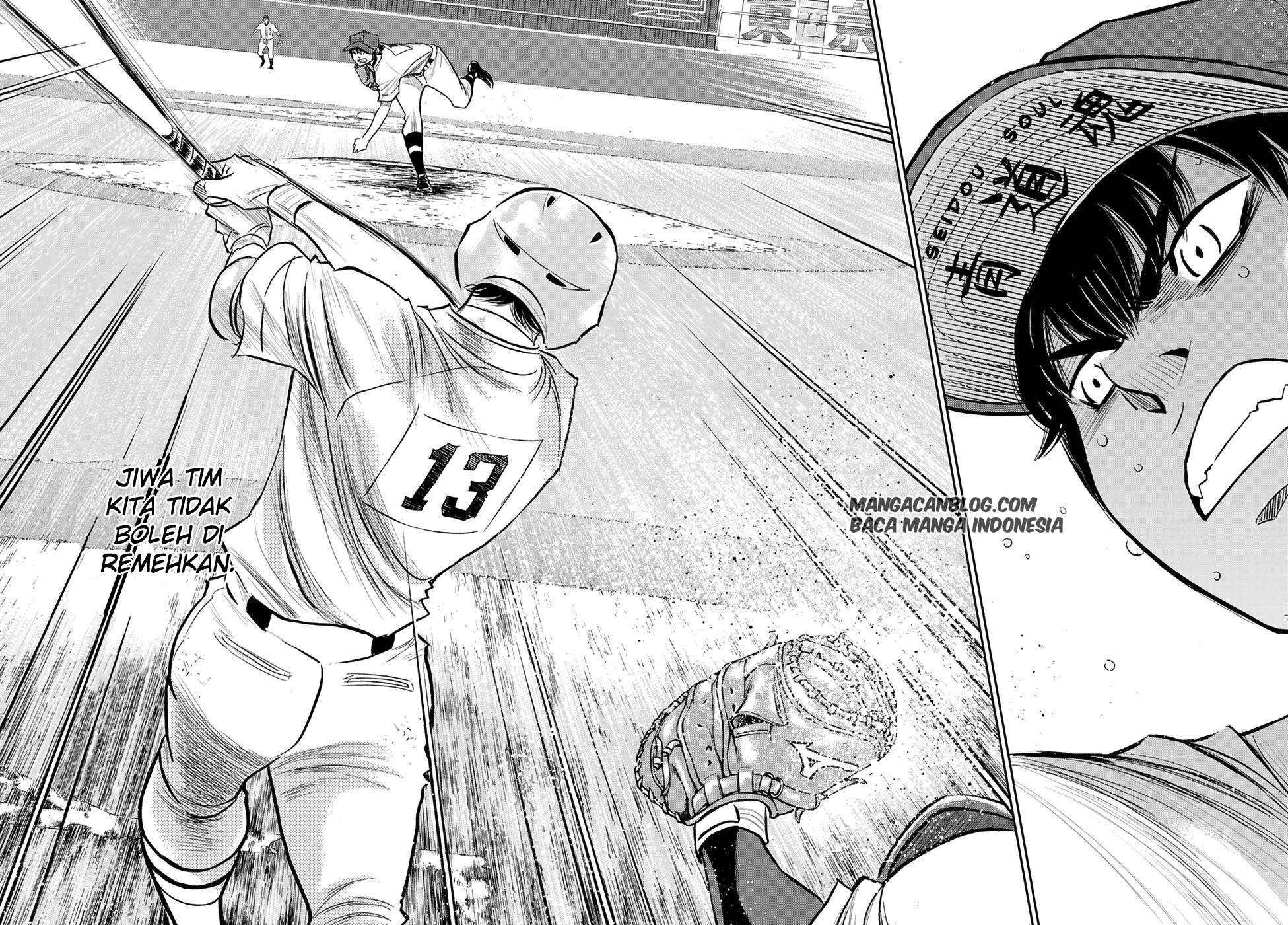 Diamond no Ace Act 2 Chapter 244 - halaman 18