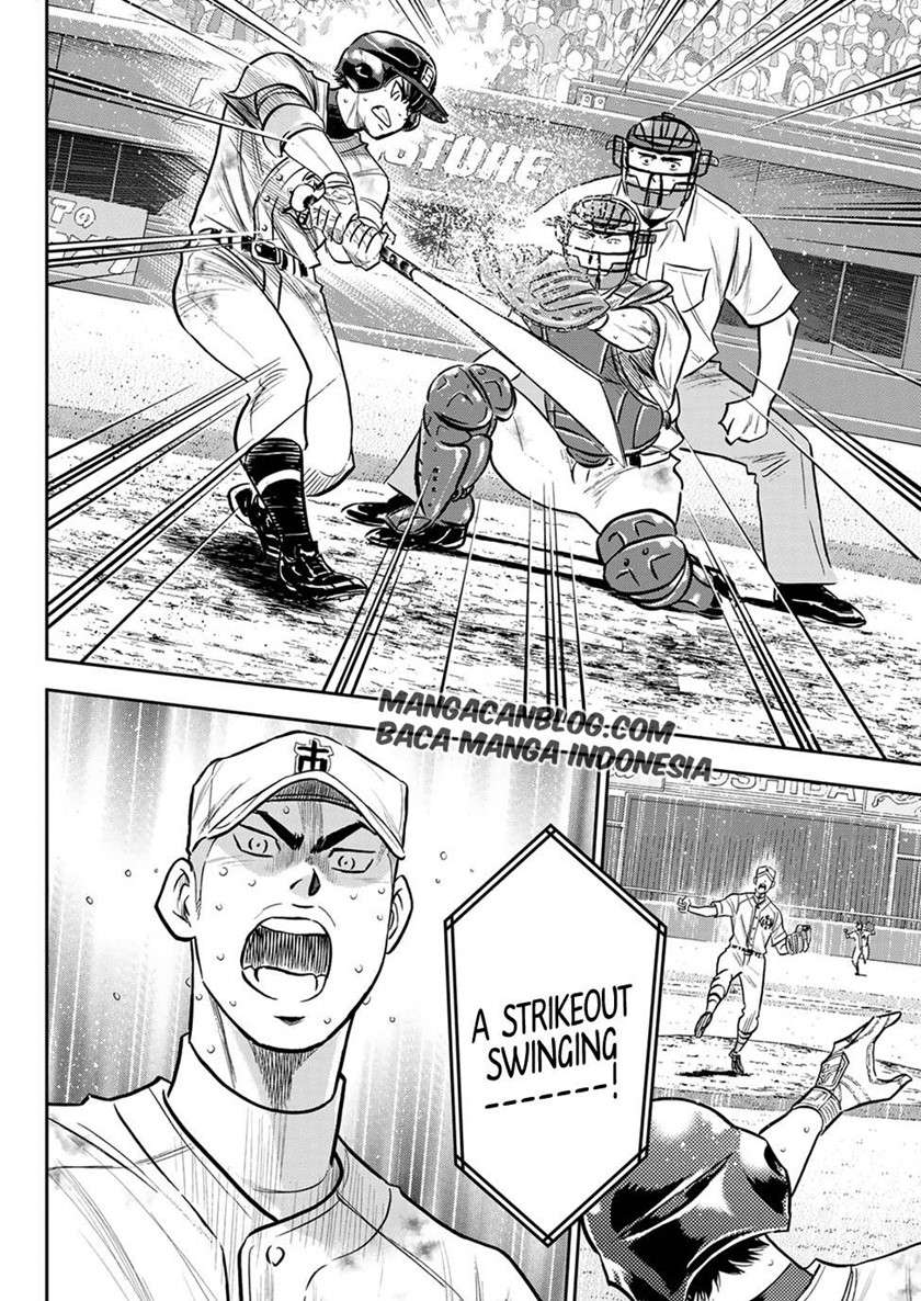Diamond no Ace Act 2 Chapter 245 - halaman 9