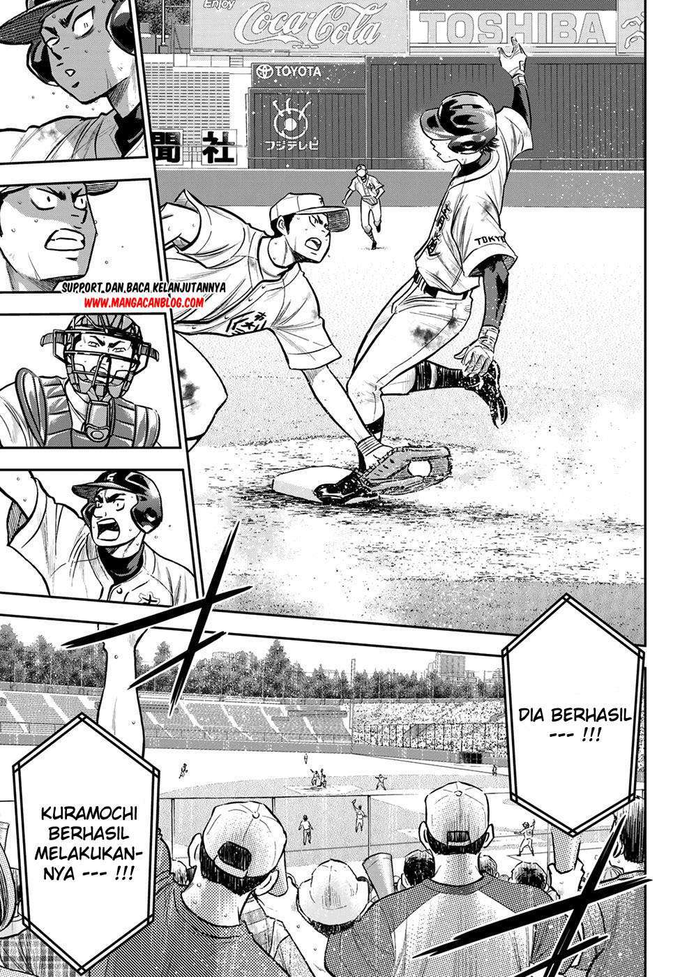Diamond no Ace Act 2 Chapter 247 - halaman 9