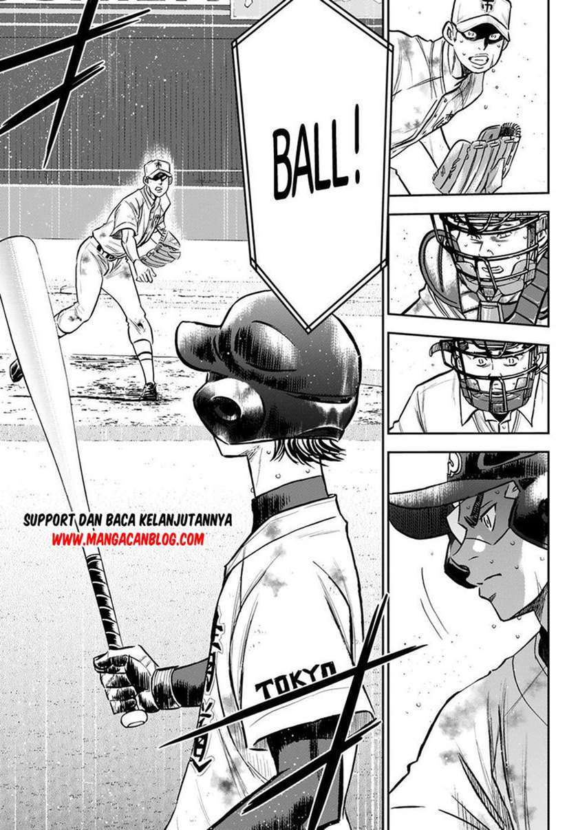 Diamond no Ace Act 2 Chapter 249 - halaman 20
