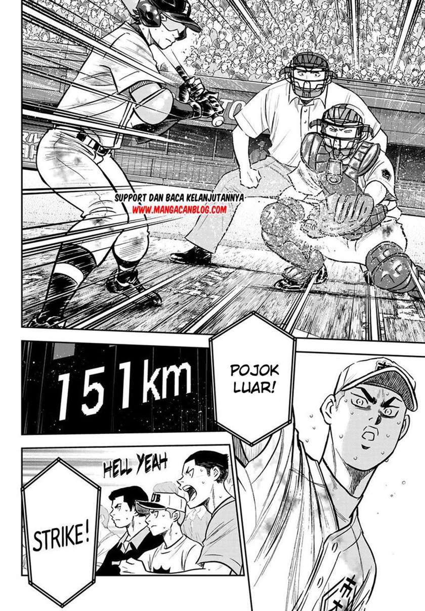 Diamond no Ace Act 2 Chapter 249 - halaman 9