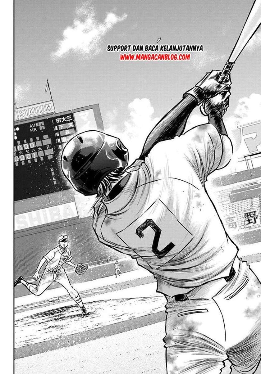 Diamond no Ace Act 2 Chapter 250 - halaman 9