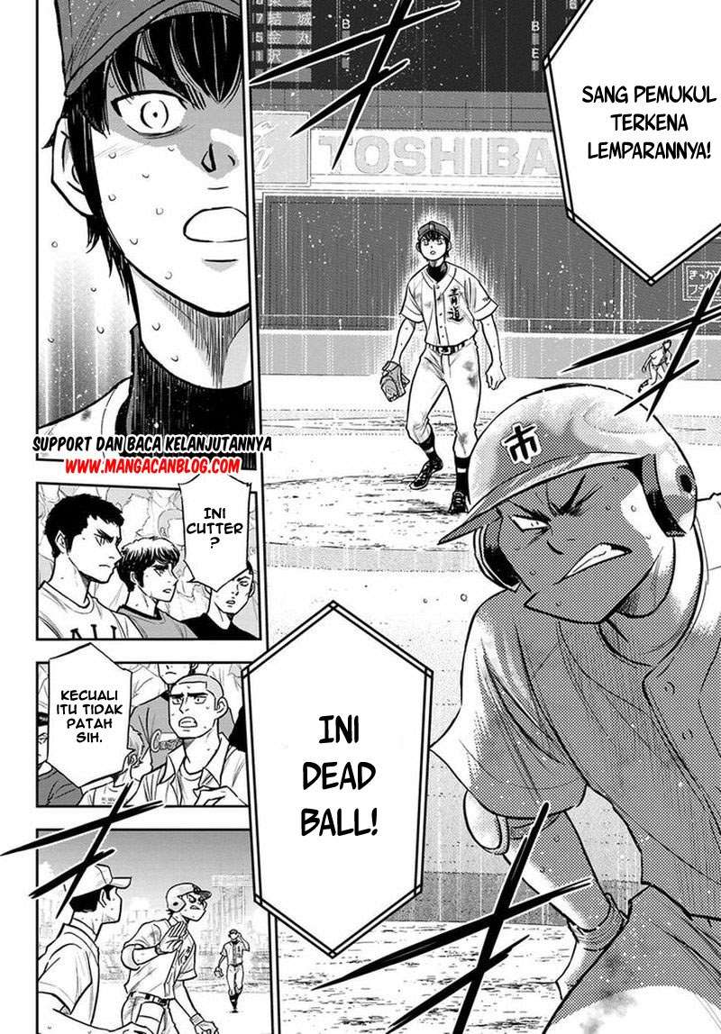 Diamond no Ace Act 2 Chapter 252 - halaman 10