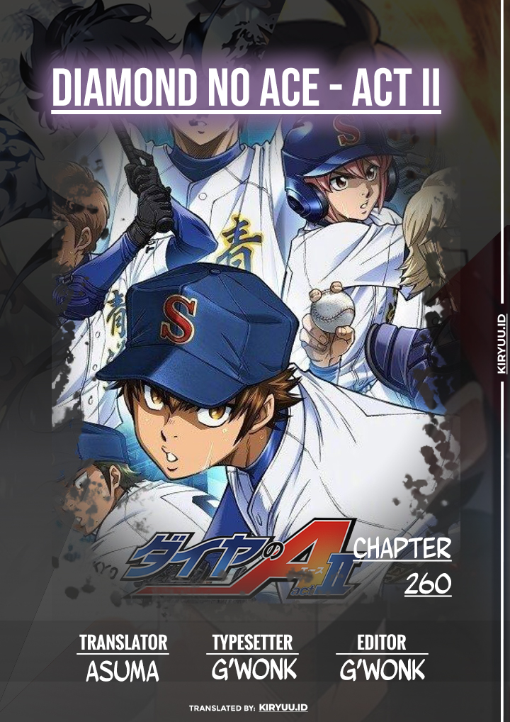Diamond no Ace Act 2 Chapter 260 - halaman 1