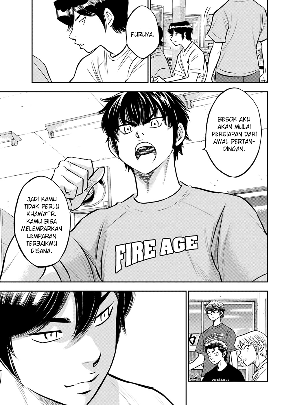 Diamond no Ace Act 2 Chapter 262 - halaman 11
