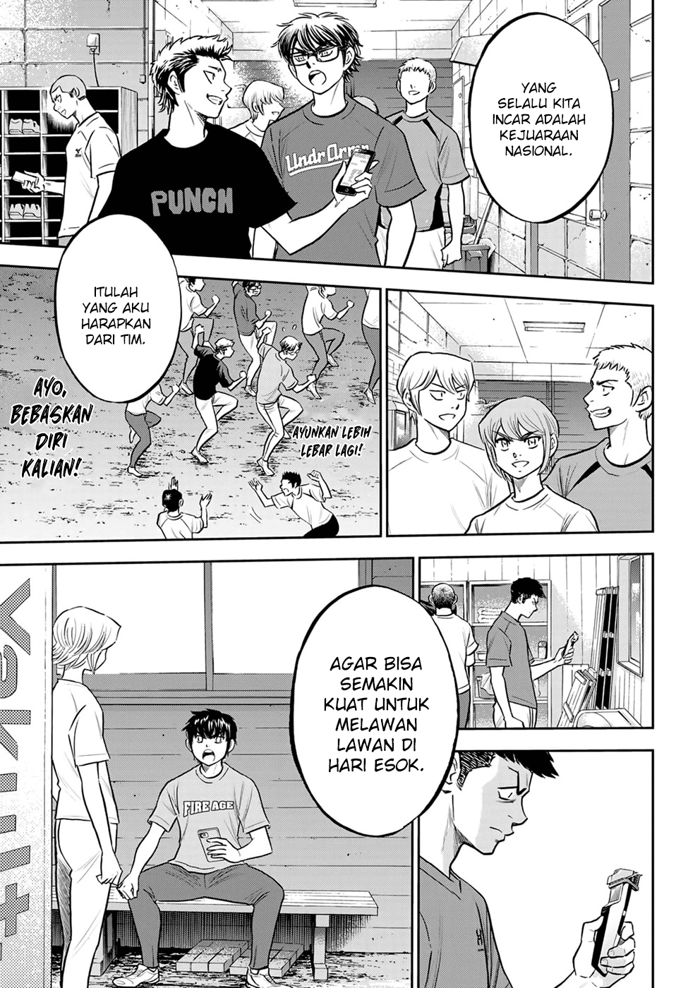 Diamond no Ace Act 2 Chapter 262 - halaman 17