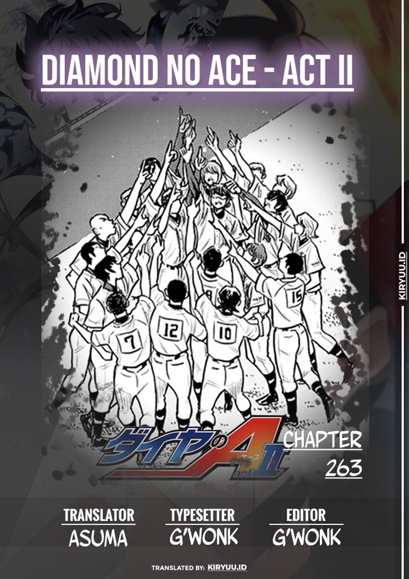 Diamond no Ace Act 2 Chapter 263 - halaman 1