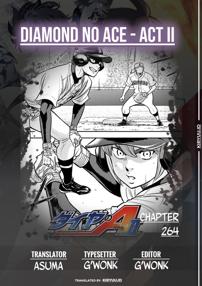 Diamond no Ace Act 2 Chapter 264 - halaman 1