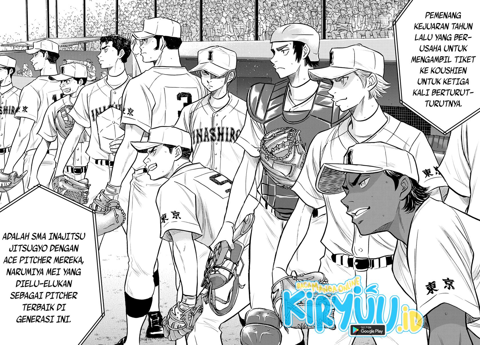 Diamond no Ace Act 2 Chapter 264 - halaman 3