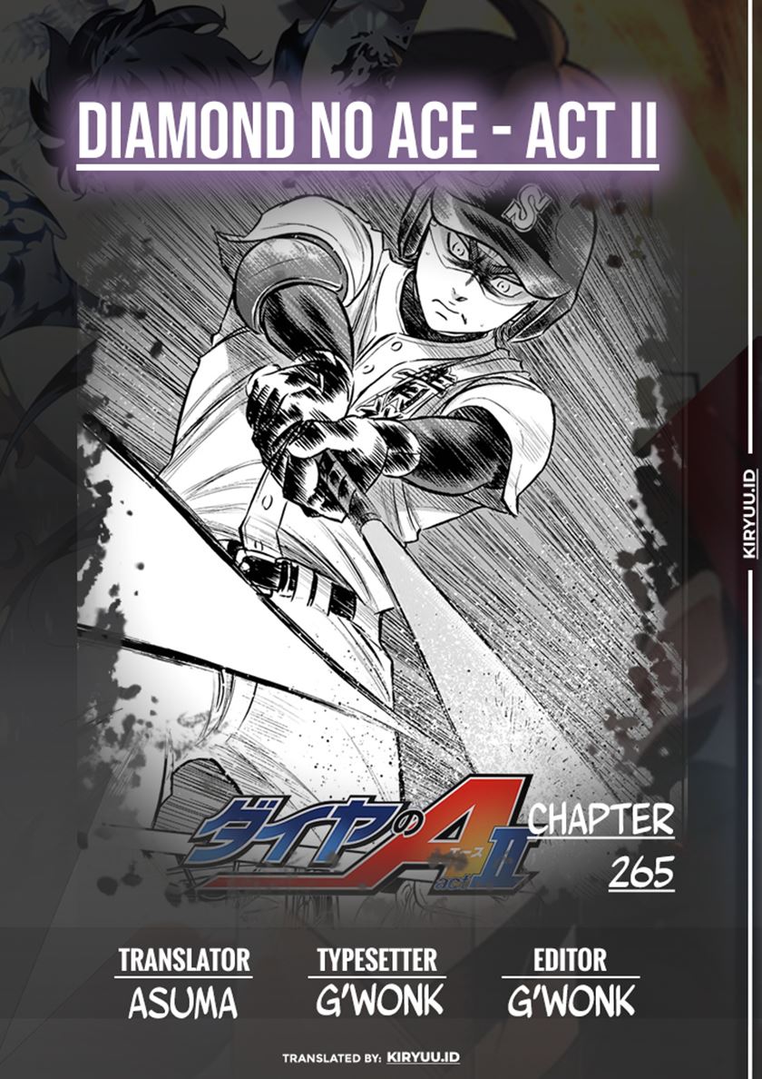Diamond no Ace Act 2 Chapter 265 - halaman 1