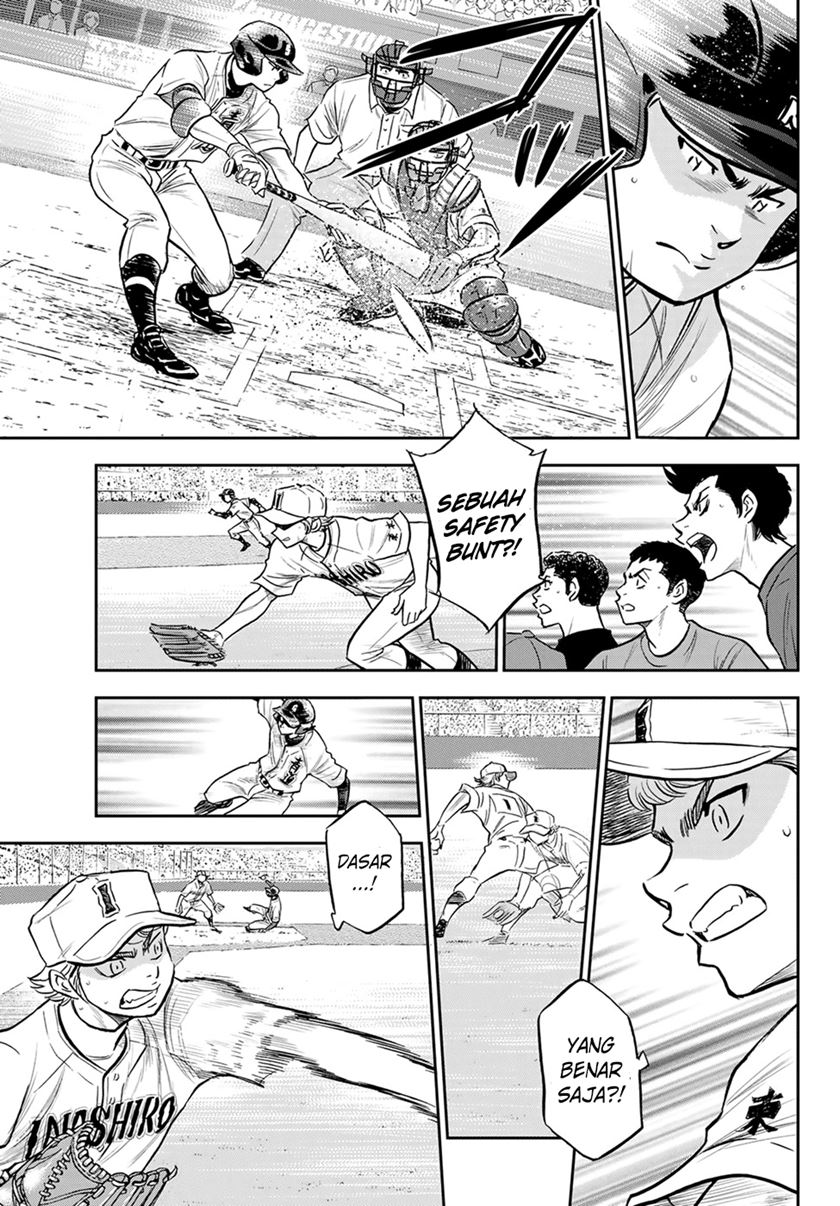 Diamond no Ace Act 2 Chapter 265 - halaman 10