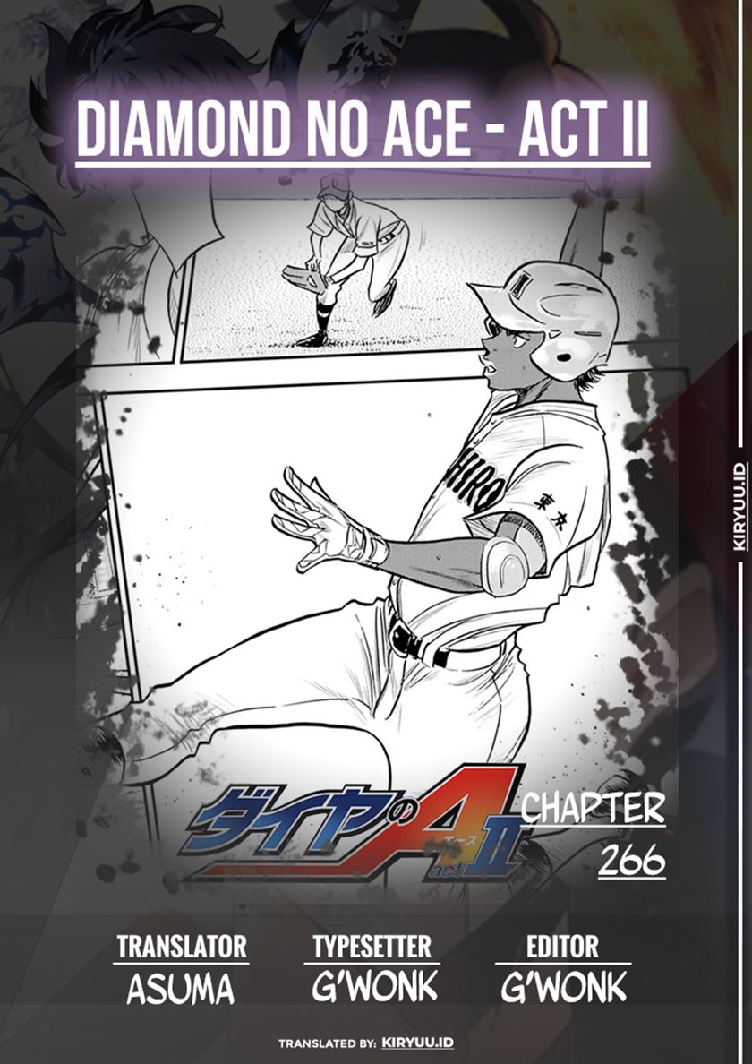 Diamond no Ace Act 2 Chapter 266 - halaman 1