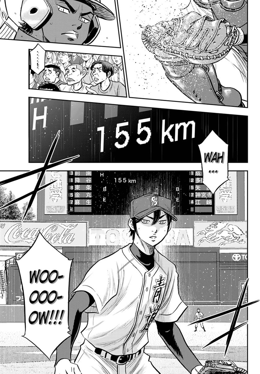 Diamond no Ace Act 2 Chapter 266 - halaman 12