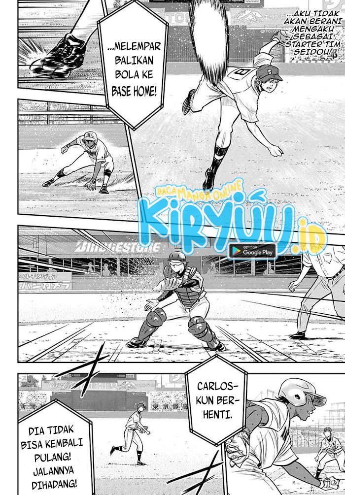 Diamond no Ace Act 2 Chapter 267 - halaman 9