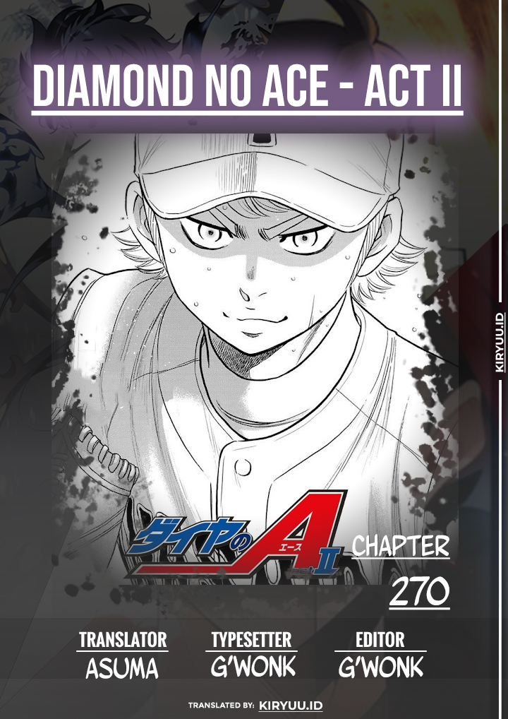 Diamond no Ace Act 2 Chapter 270 - halaman 1
