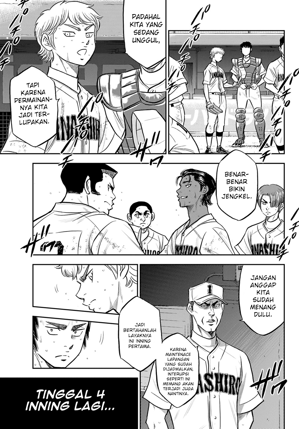 Diamond no Ace Act 2 Chapter 278 - halaman 10
