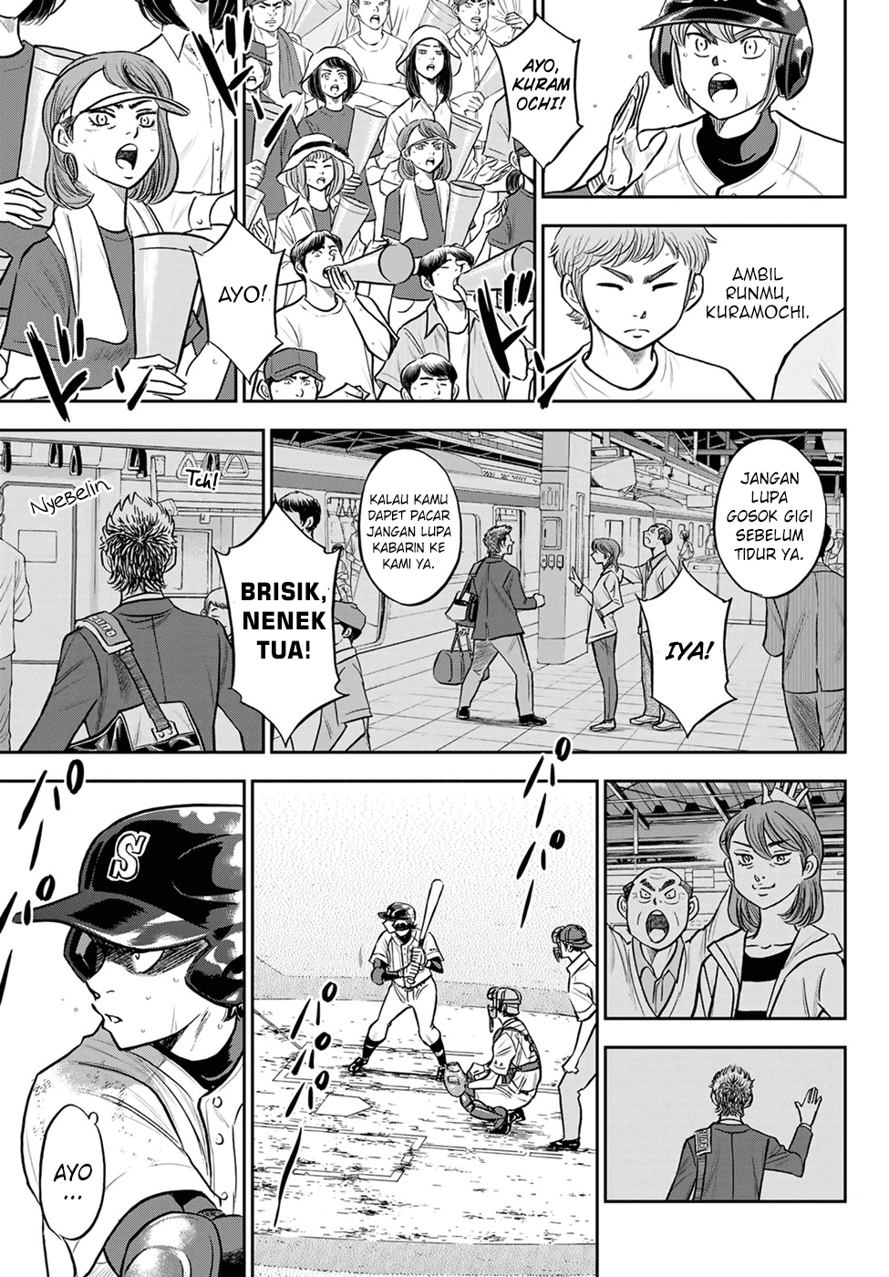 Diamond no Ace Act 2 Chapter 278 - halaman 16
