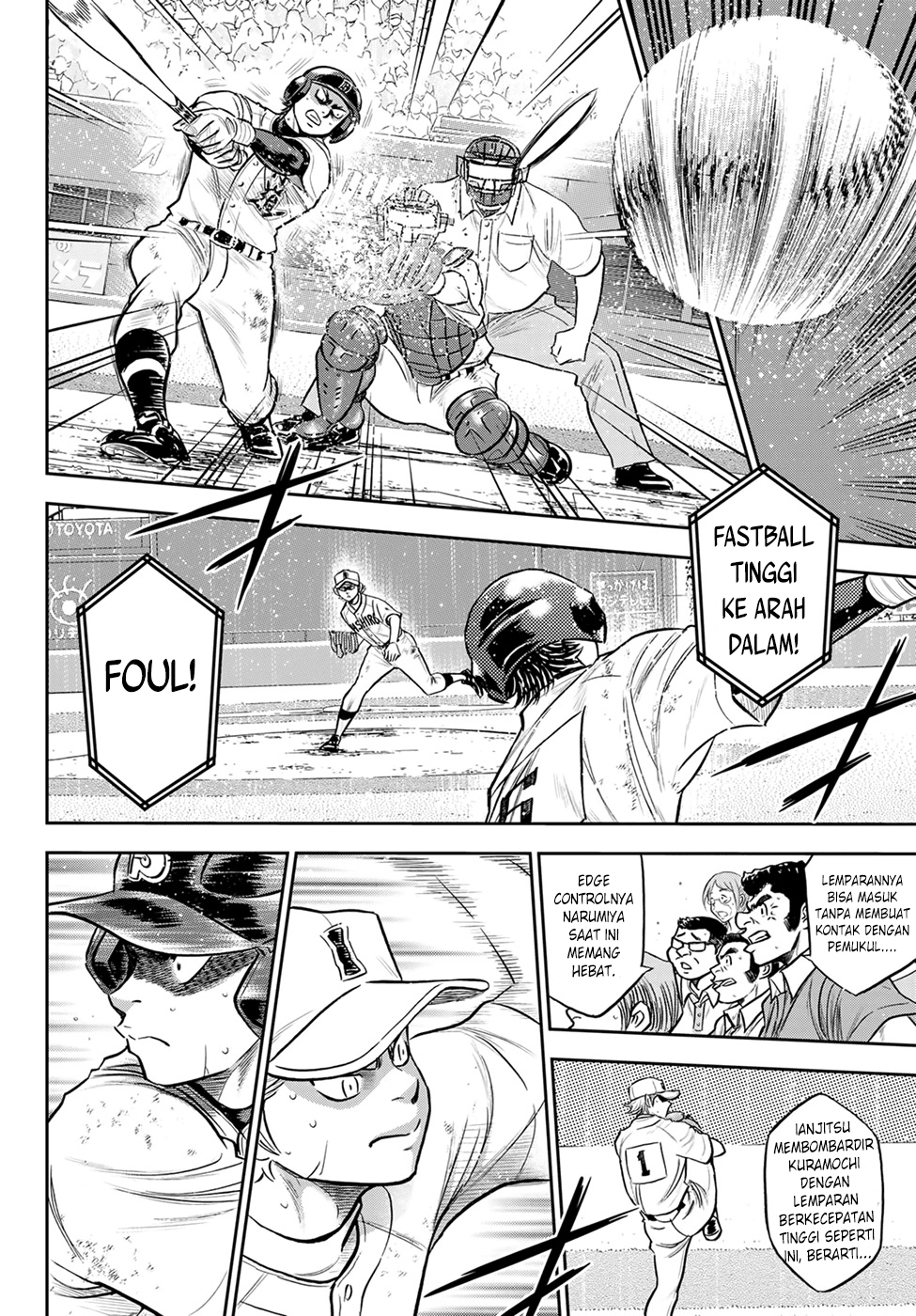 Diamond no Ace Act 2 Chapter 278 - halaman 19