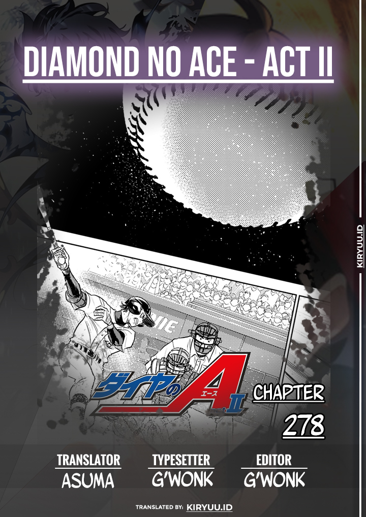Diamond no Ace Act 2 Chapter 278 - halaman 3