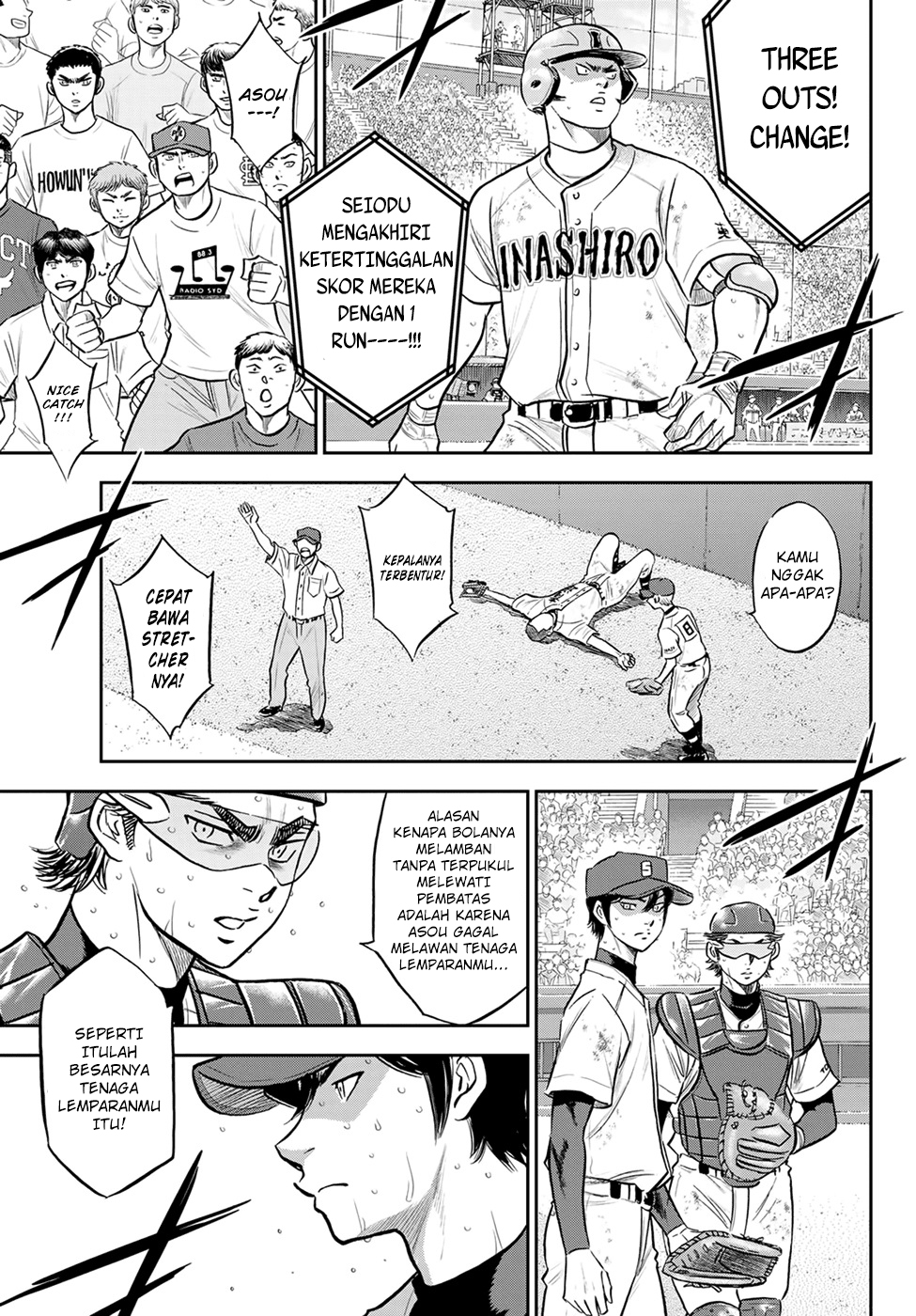 Diamond no Ace Act 2 Chapter 278 - halaman 8
