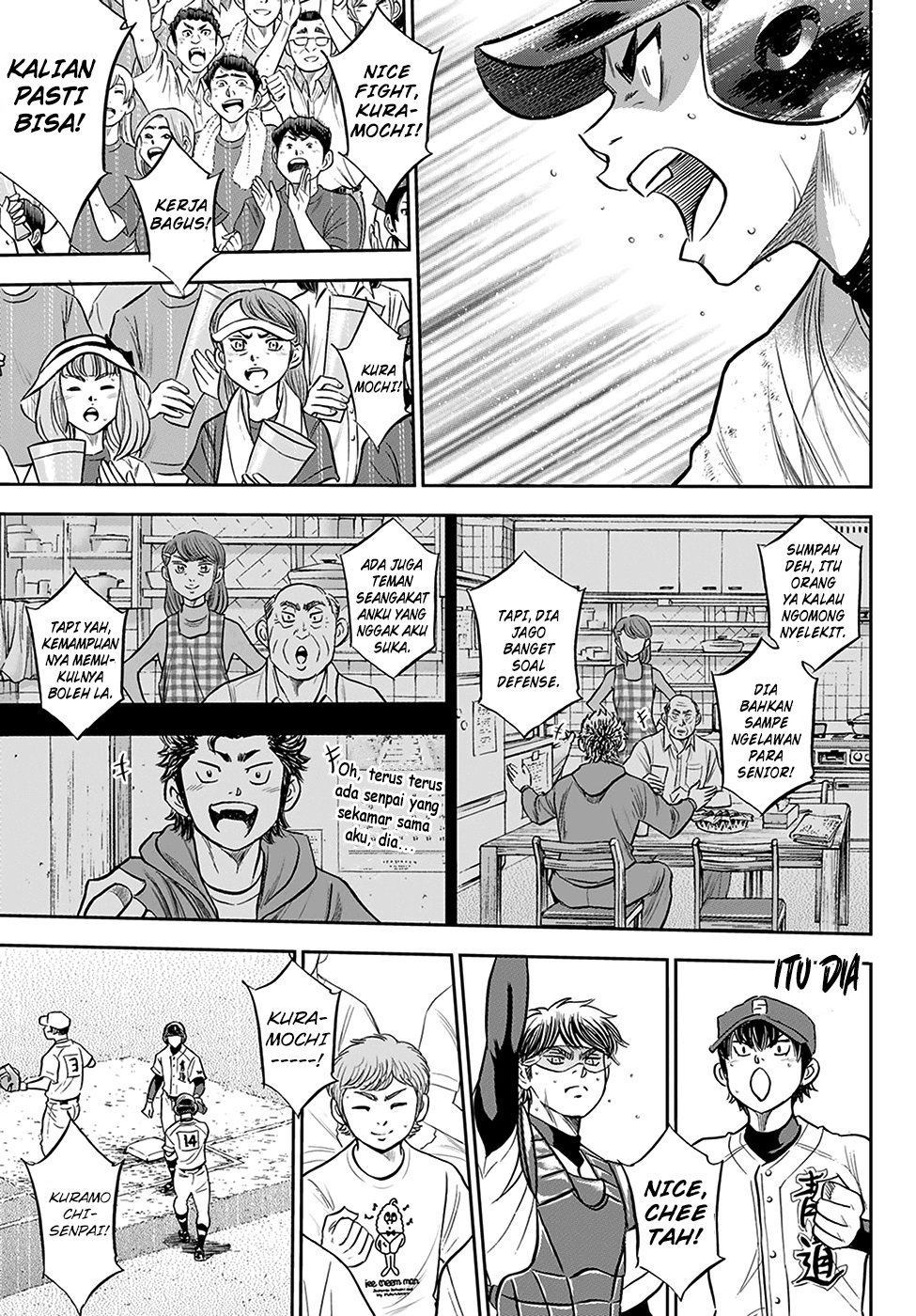 Diamond no Ace Act 2 Chapter 279 - halaman 12