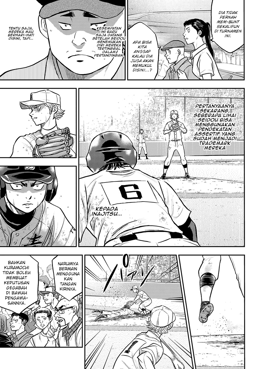 Diamond no Ace Act 2 Chapter 279 - halaman 14