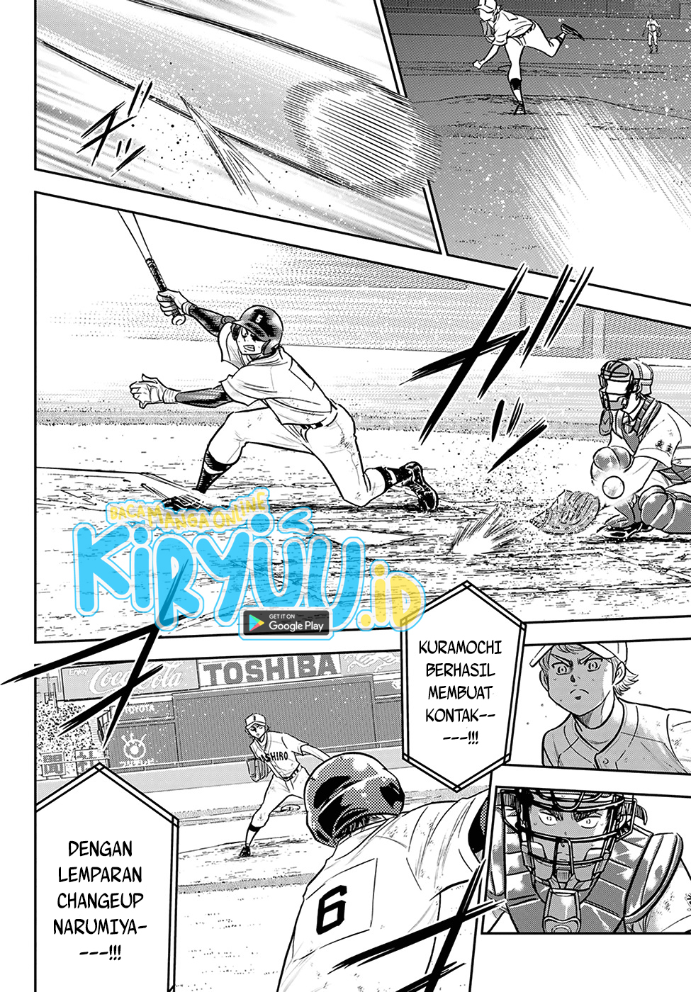 Diamond no Ace Act 2 Chapter 279 - halaman 7
