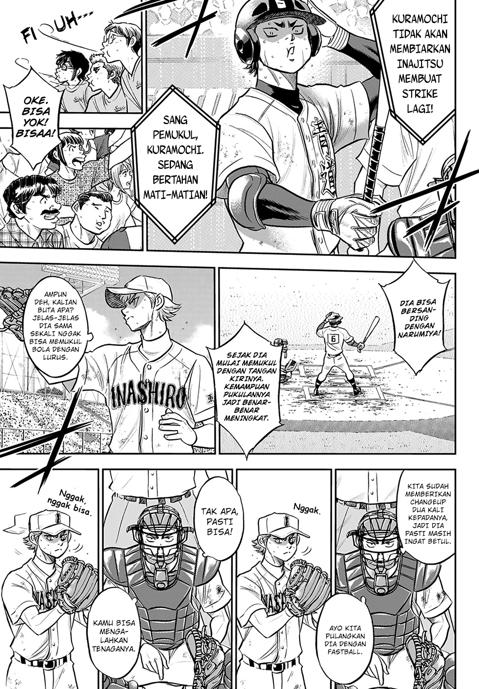 Diamond no Ace Act 2 Chapter 279 - halaman 8