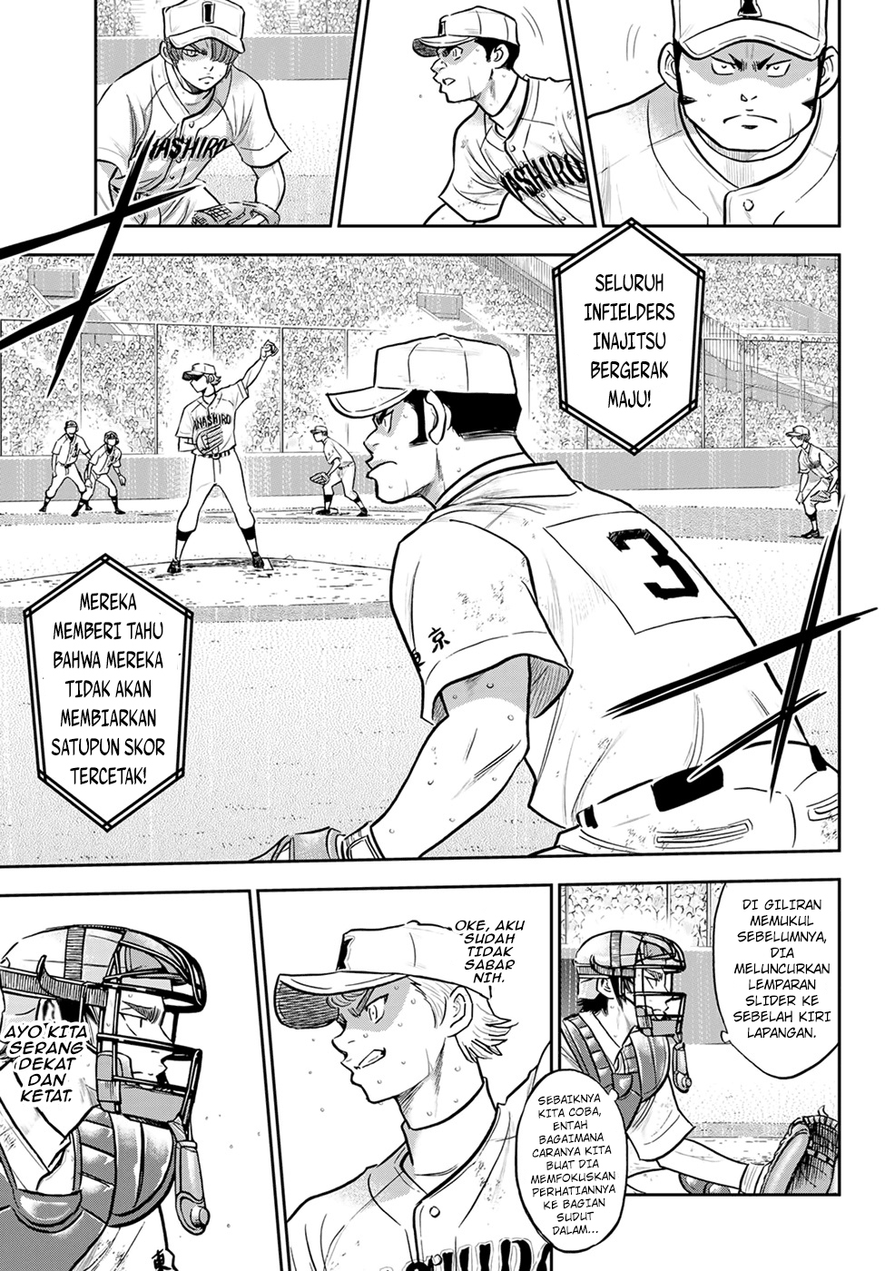 Diamond no Ace Act 2 Chapter 280 - halaman 10