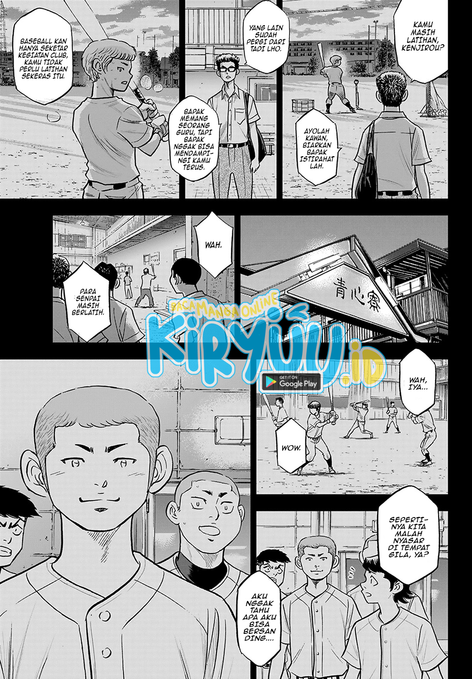 Diamond no Ace Act 2 Chapter 280 - halaman 12