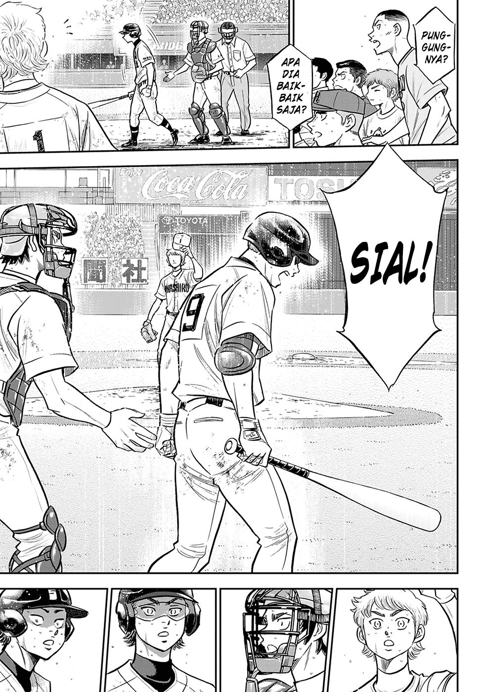 Diamond no Ace Act 2 Chapter 280 - halaman 17