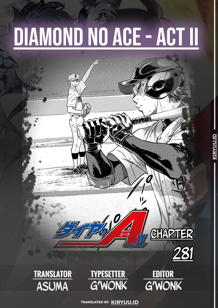 Diamond no Ace Act 2 Chapter 281 - halaman 1