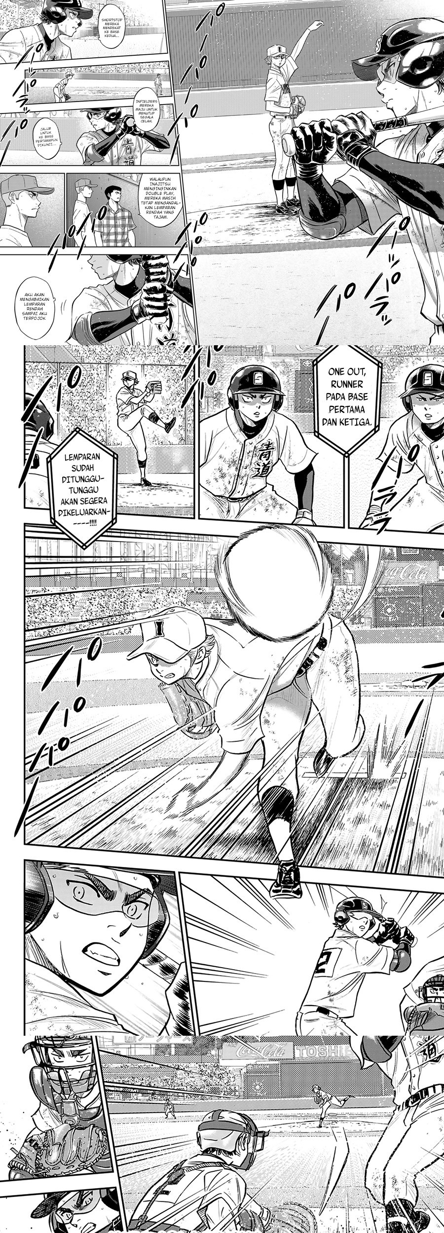 Diamond no Ace Act 2 Chapter 281 - halaman 10