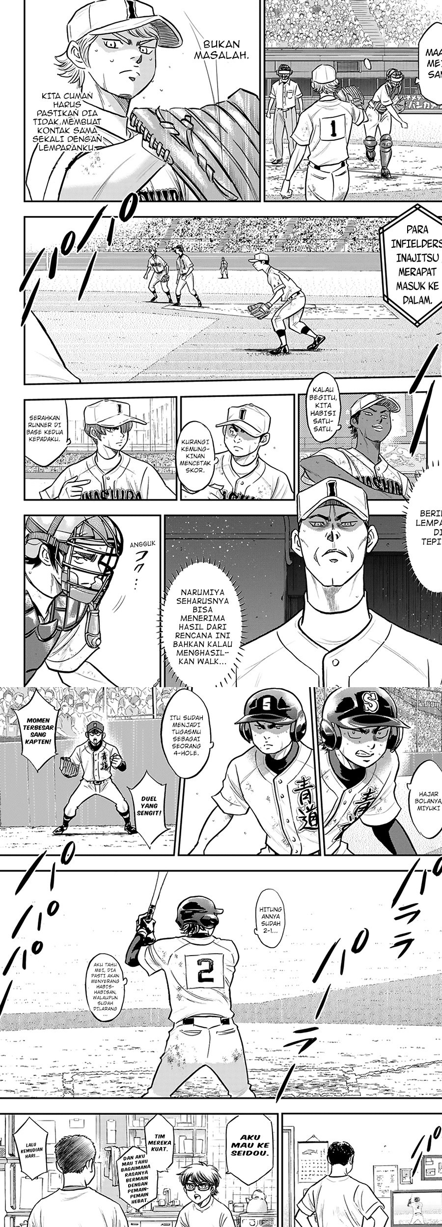 Diamond no Ace Act 2 Chapter 281 - halaman 22