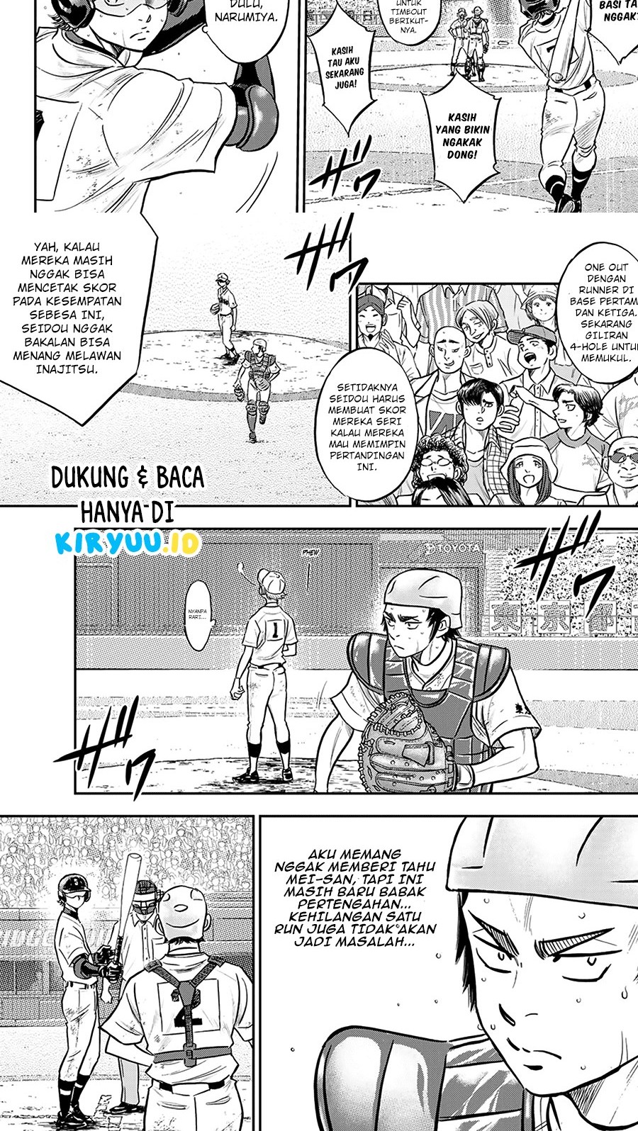 Diamond no Ace Act 2 Chapter 281 - halaman 3