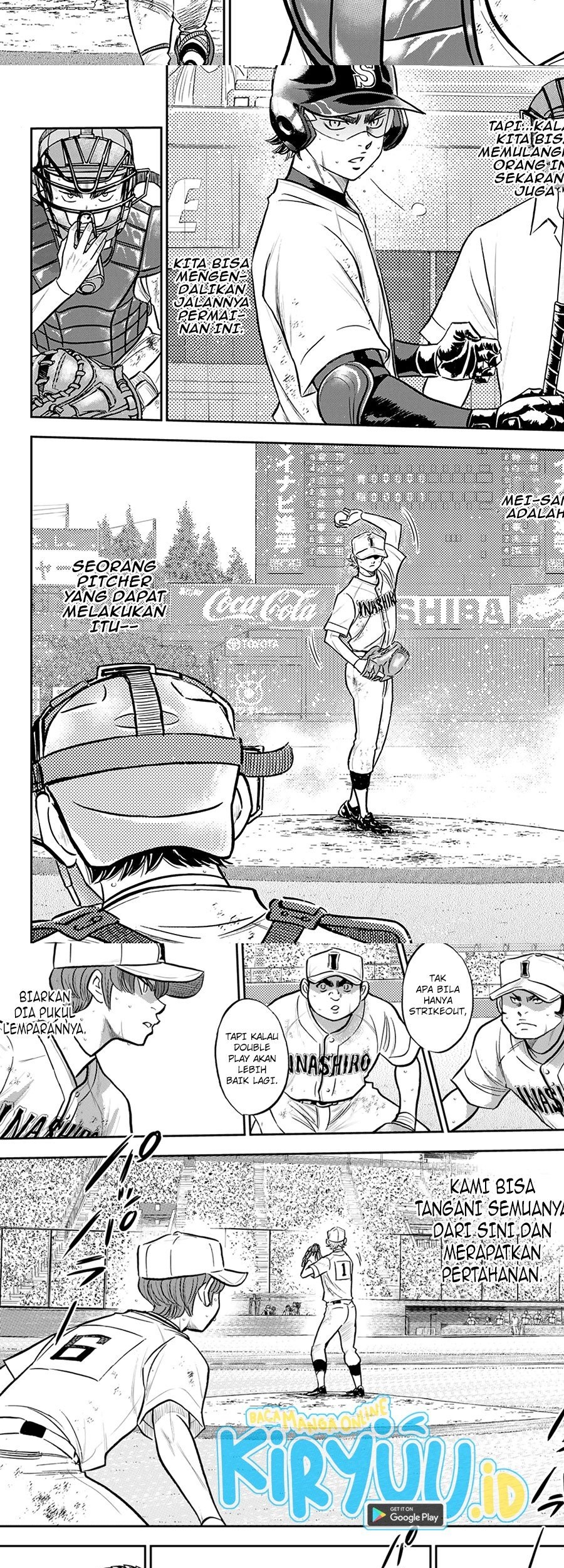 Diamond no Ace Act 2 Chapter 281 - halaman 6