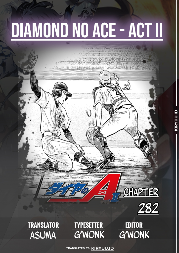 Diamond no Ace Act 2 Chapter 282 - halaman 1
